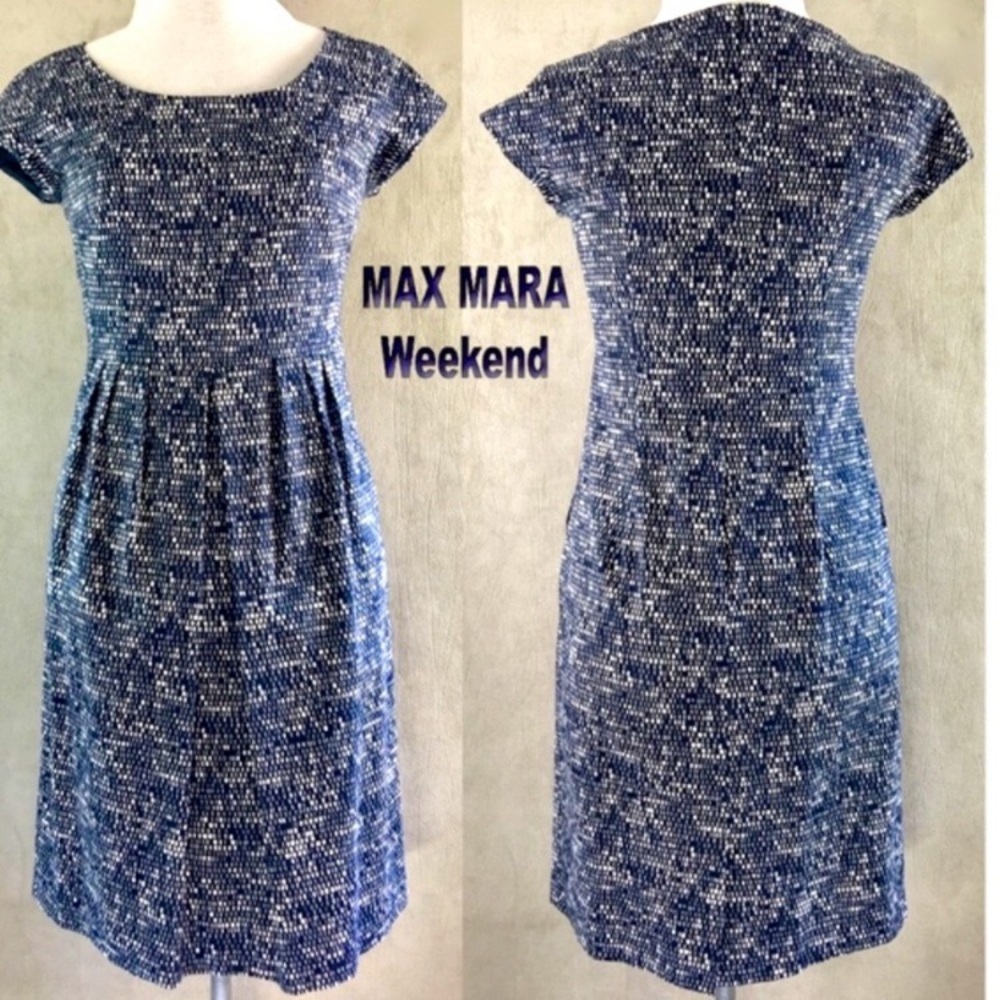 Retro Weekend MaxMara Dress with Pockets!